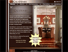 Tablet Screenshot of galahomes.com